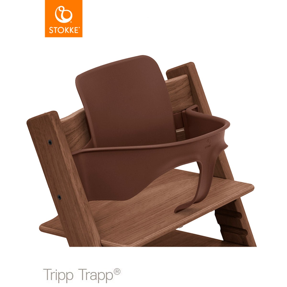 STOKKE トリップトラップ ベビーセット / ウォームブラウン｜ ストッケ