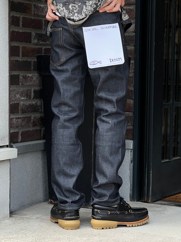 visvim / SOCIAL SCULPTURE 03 UNWASHED L30 （0123205005005）