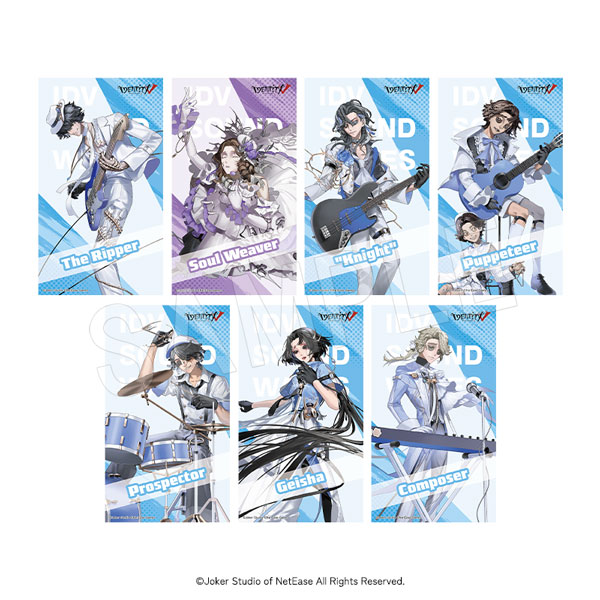 4月発送】第五人格 クリアポストカードセット(7枚入り) C107 | あ行