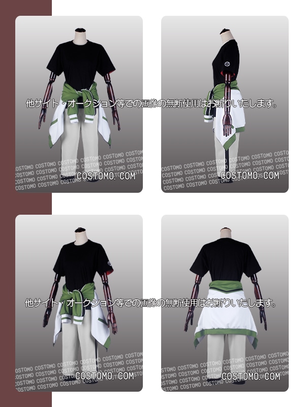 送料無料】 とうらぶ風 黒シャツ・ジャージセット 豊前【内番】