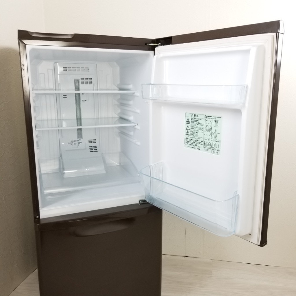 中古 2ドア冷蔵庫 自動霜取りファン式 パナソニック 2013年～2014年製