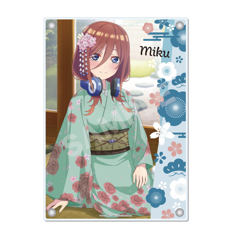 五等分の花嫁∬』アクリルボード 03 三玖 | 人気アニメやキャラクター