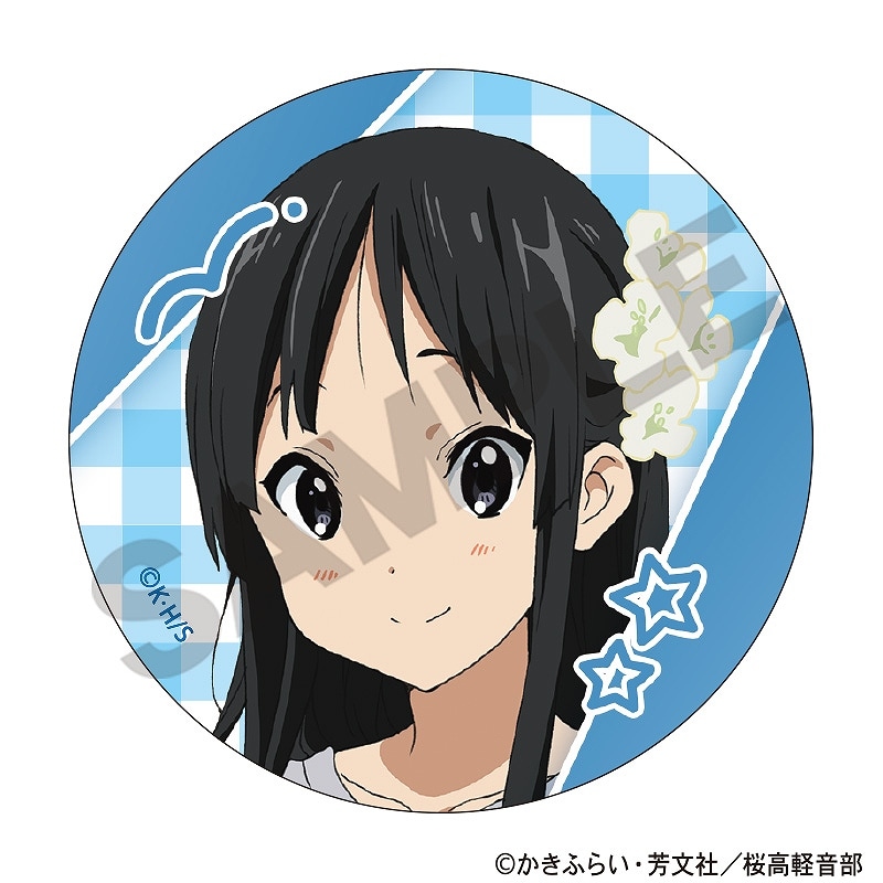 けいおん！ 缶マグネット＿秋山 澪