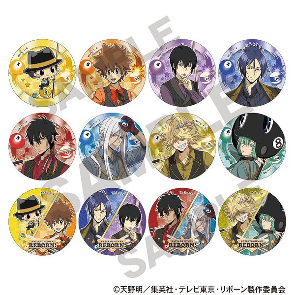 予約商品3月中旬発送】家庭教師ヒットマンREBORN! アート缶バッジ＿