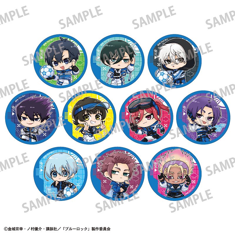 ブルーロック 【BOX】トレーディング缶バッジ＿サイバーパンク