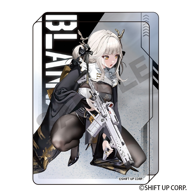 勝利の女神:NIKKE グリッターオイルインアクリルブロック＿ブラン