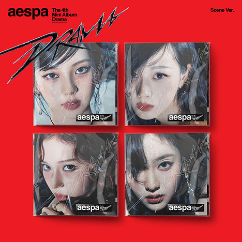 韓国音楽 aespa (エスパ) - Drama [Scene Ver.] (ランダム発送/CD+