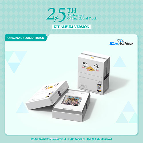 韓国音楽 ブルーアーカイブ -Blue Archive- 2.5周年記念 OST [KiT