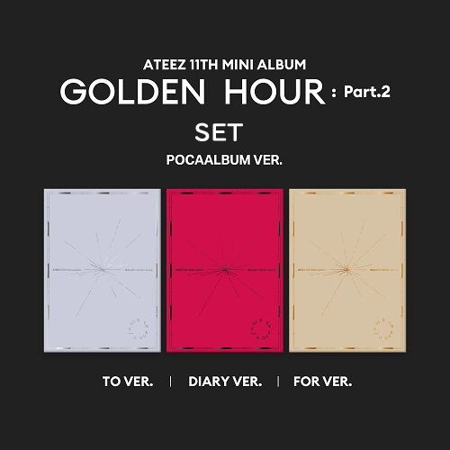 3種セット] 韓国音楽 ATEEZ (エーティーズ) - 11th ミニアルバム