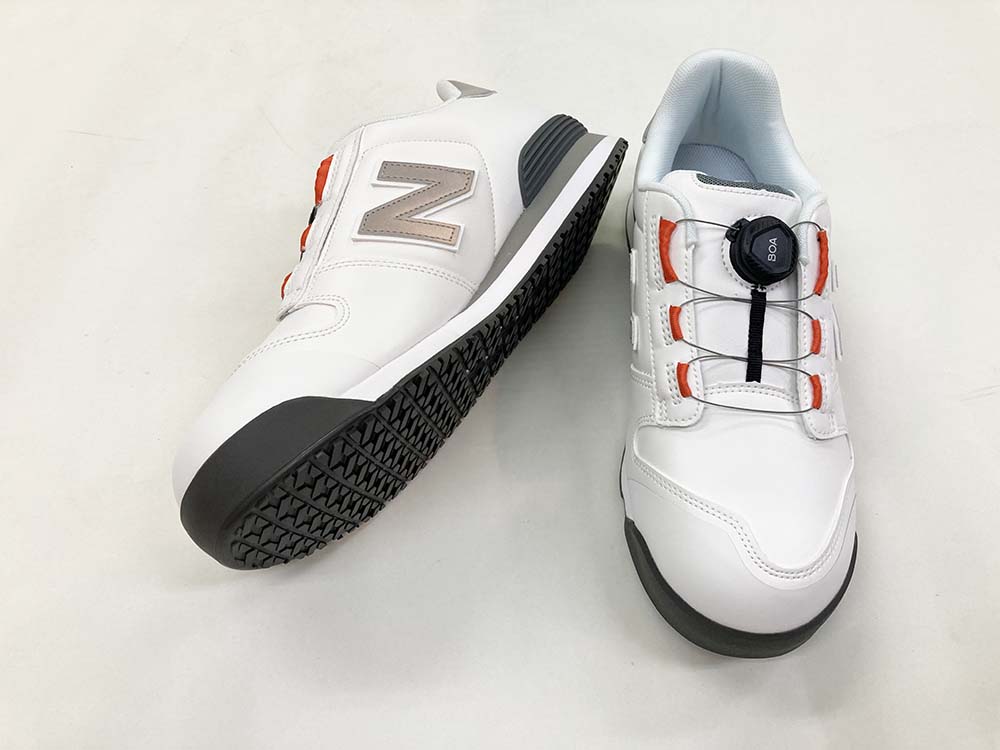 安全靴 NB ニューバランス ボストン BS-118 シロ New Balance Boston