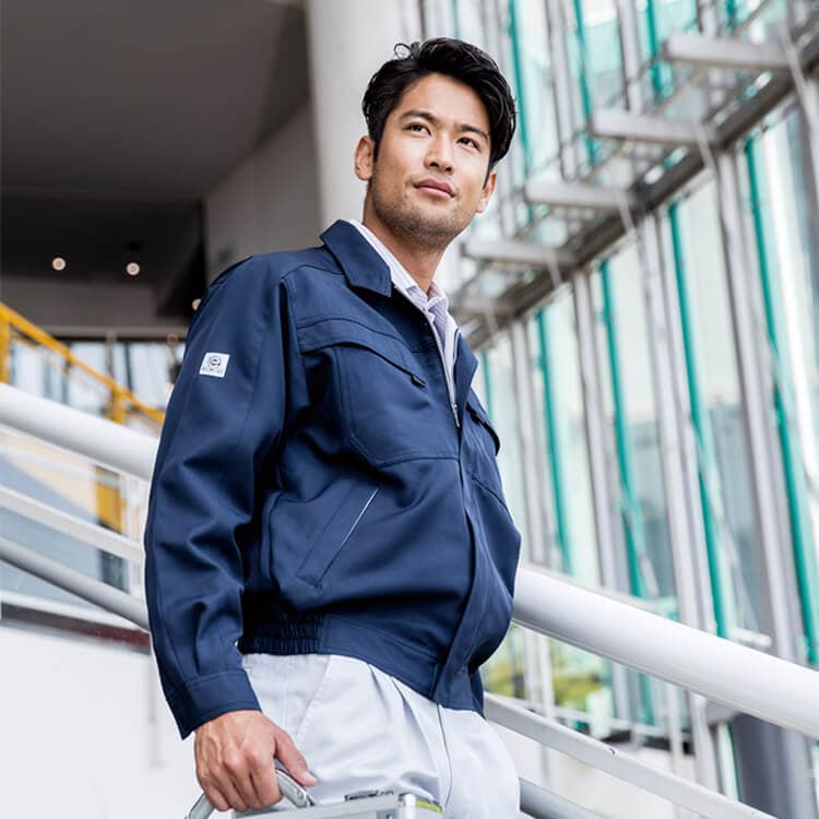 営業ブルゾンの通販－「静電気防止」 会社用ジャンパー・作業服 【e