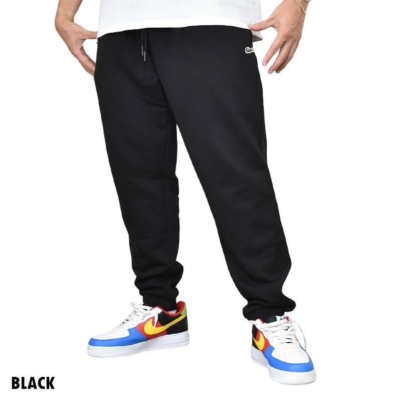 大きいサイズ メンズ LACOSTE ラコステ Tapered Leg Sweatpants ワン