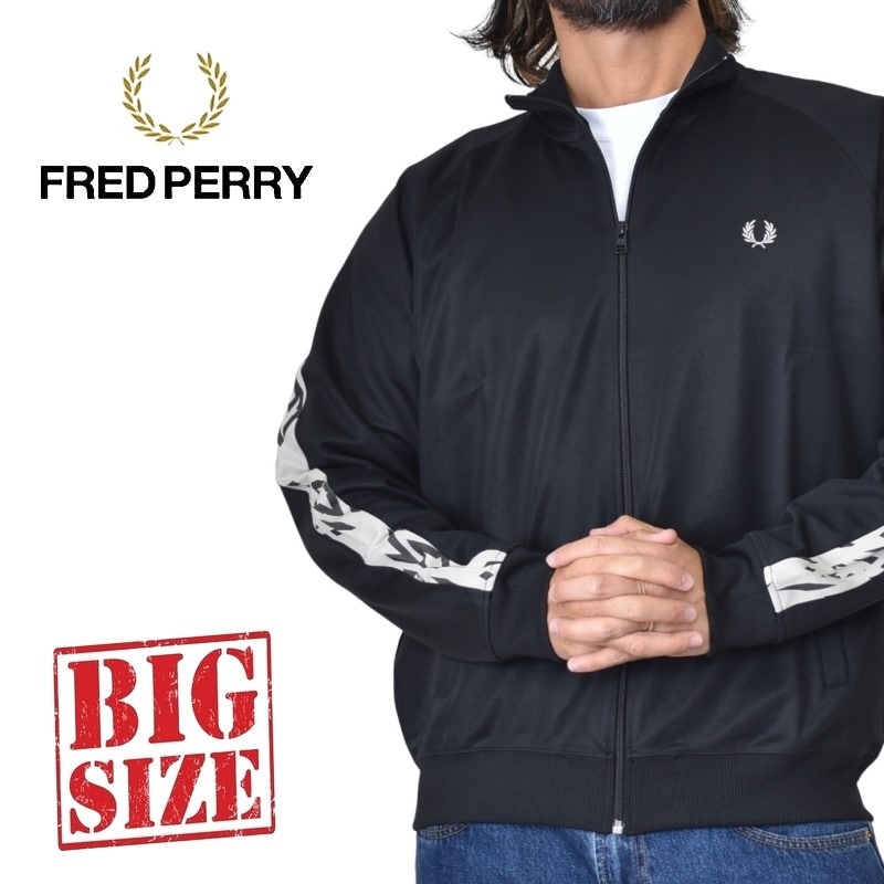 SALE】 大きいサイズ メンズ FRED PERRY フレッドペリー Printed Panel