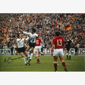 ベッケンバウアー直筆サイン入り西ドイツ代表1974フォト | THE DUGOUT