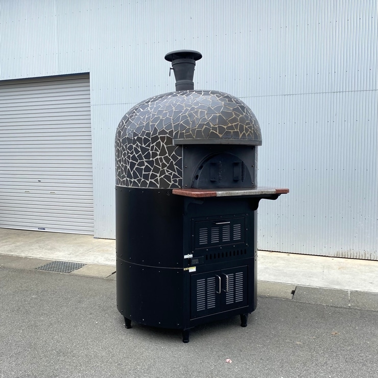 中古】 A09192 ピザ石窯(ガス式) 増田煉瓦(株) HARUNA800/HRN-800 都市