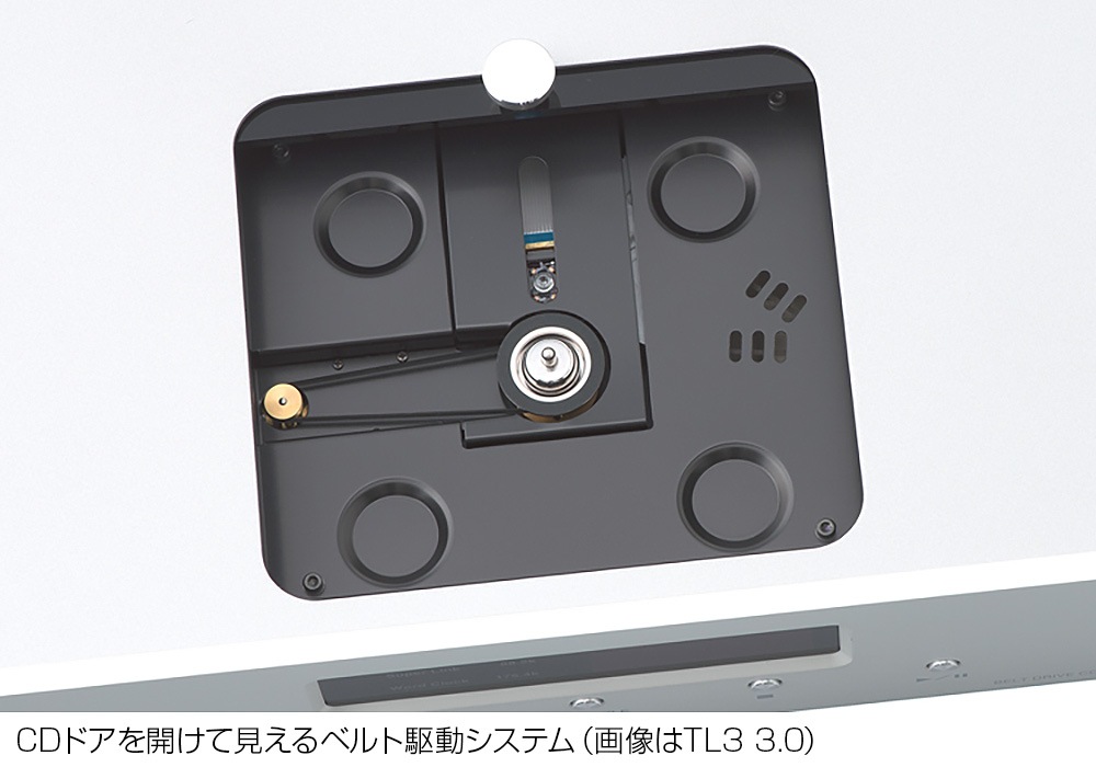 CEC - CD3 3.0/シルバー（ベルトドライブCDプレーヤー）《e》【在庫