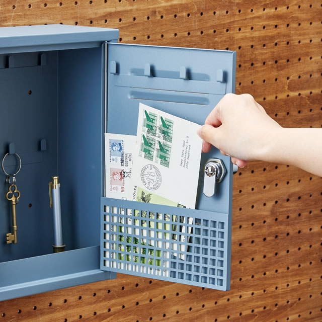 セトクラフト キーボックス ロッカー S23-0551-BG ブルーグレー | キー