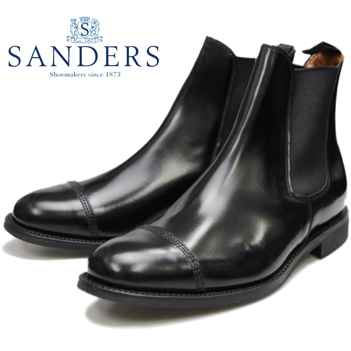 サンダース ミリタリー SANDERS チェルシーブーツ 1140 CAP TOE
