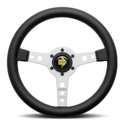 MOMO ステアリング プロトタイプ シルバー 320｜ラテン車の雑貨と