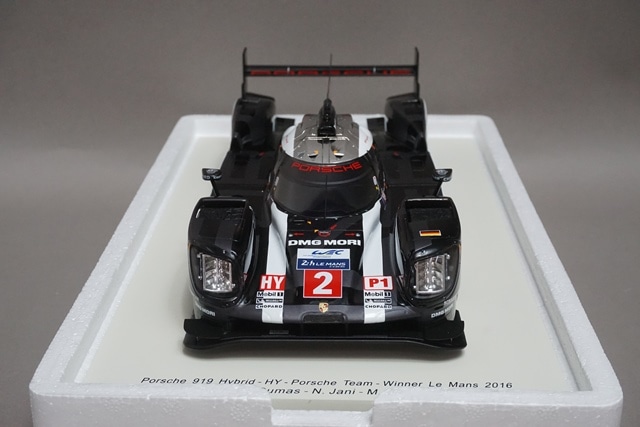 1/18 スパーク 18LM16 ポルシェ 919 ハイブリッド LM 優勝 2016 #2