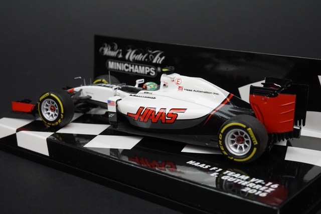 1/43 ミニチャンプス 417160021 HAAS F1チーム フェラーリ VF-16 E