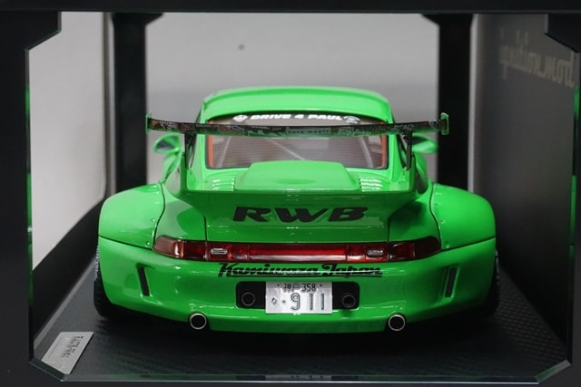 1/18 イグニッションモデル IG1953 ポルシェ RWB 993 グリーン, Boost