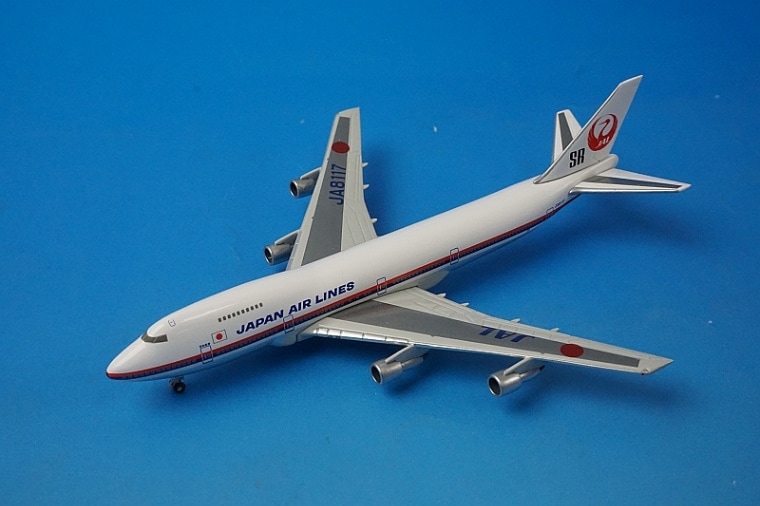 1/500 B747SR-100 JAL SR1番機 SRロゴ入り 73年頃 JA8117 ［BJE2075