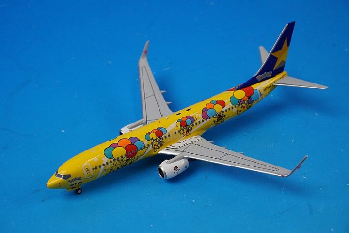 1/400 B737-800 スカイマーク ポケモン ピカチュウジャンボ JA73AB