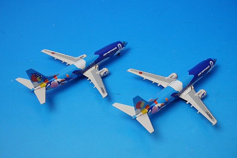 1/400 B737-400 ANK エアーニッポン アイランドドルフィン JA391K