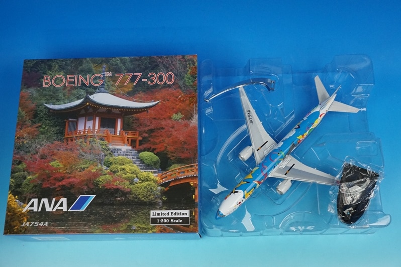 1/200 B777-300 ANA ポケモン ピースジェット JA754A ［200029