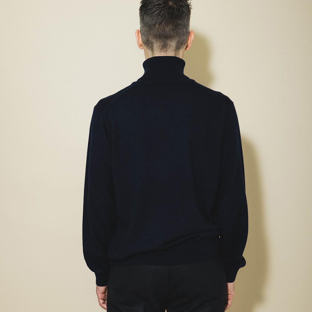 カシミヤ100％ タートルネック | Men's Knit | FUKAKINET