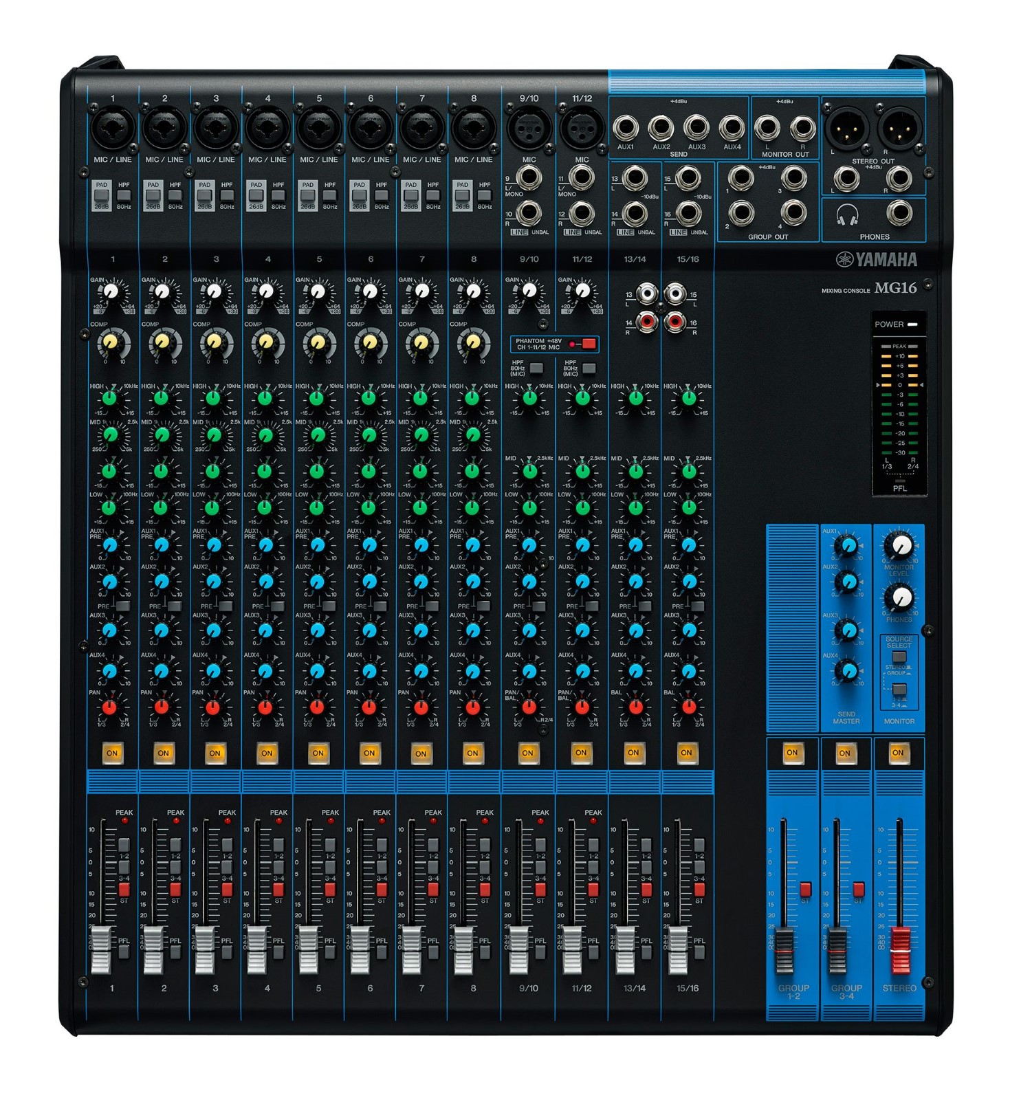 YAMAHA MG16 16ch アナログミキサー Hibino.com (ヒビノ公式ECサイト