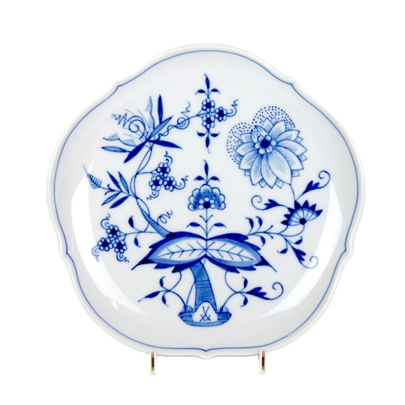 マイセン ブルーオニオン 輪花皿 800101/23501 | ブルーオニオン