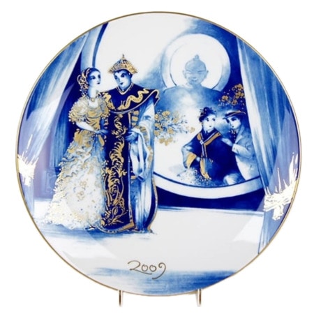 マイセン 2009年イヤープレート 微笑みの国 54624/764495 | イヤー