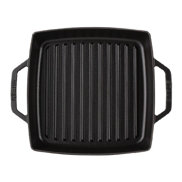 ストウブ Staub ピュアグリル スクエアグリルパン23cm Grill Pure
