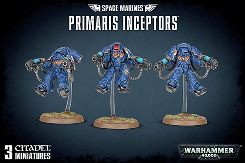 WH40k】プライマリス・インセプター/Space Marines Primaris Inceptors