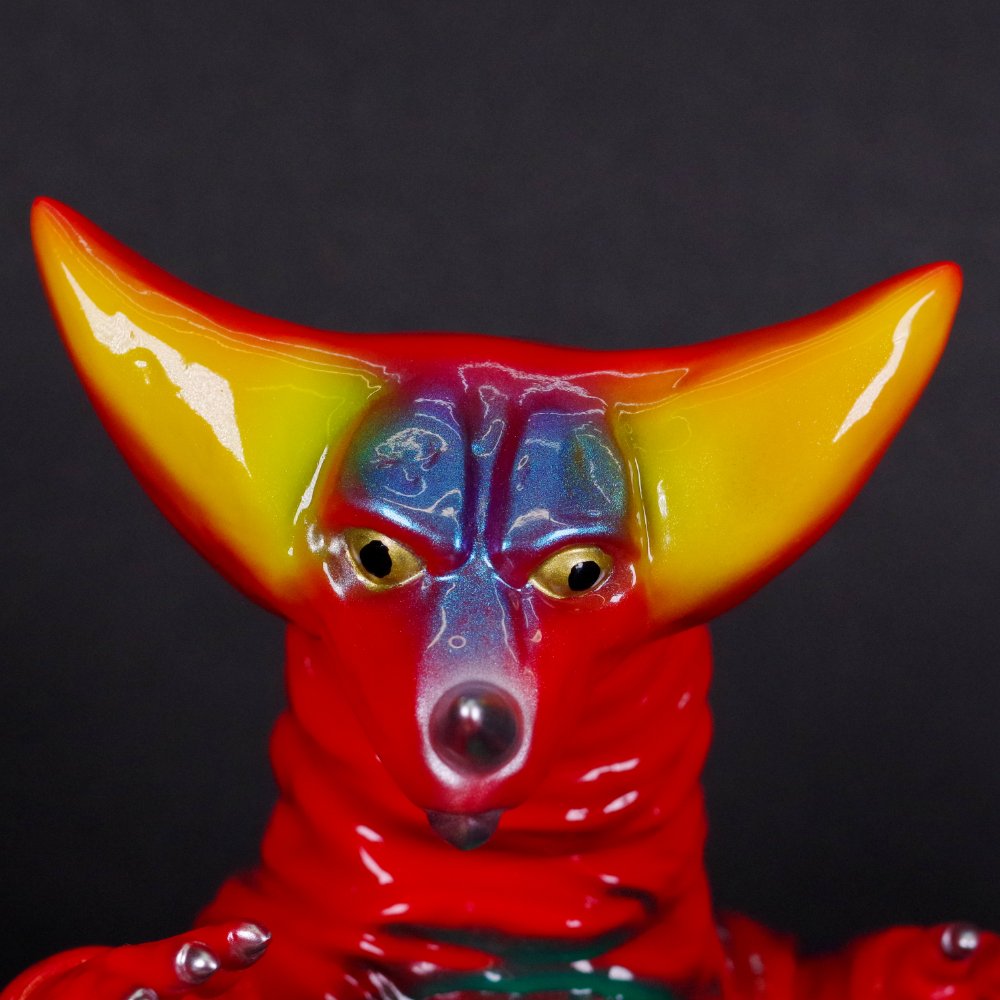 ソフビ/STRANGE GALLERY ストレンジギャラリー/ゴモラ/レトロカラー