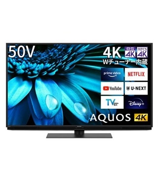 SHARP 4T-C50EL1 液晶テレビ AQUOS 4K 50V型 4TC50EL1 : SHARP テレビ