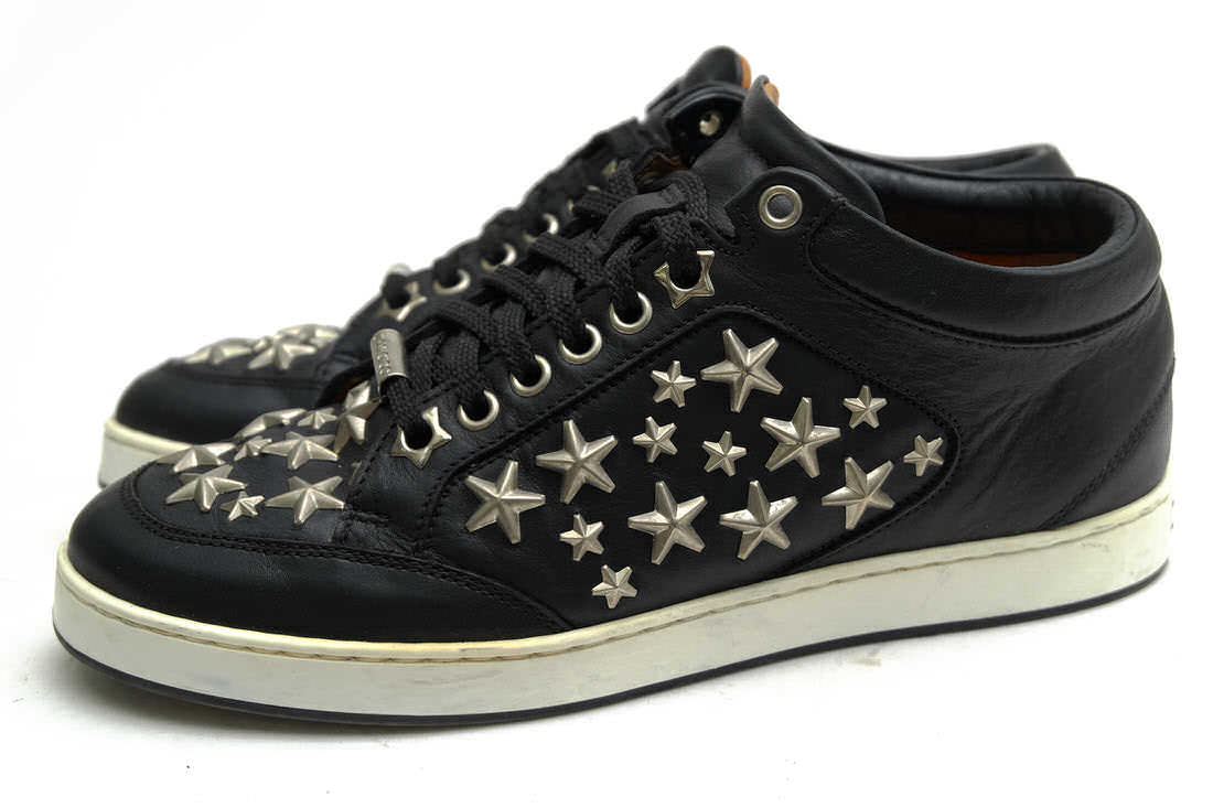 Jimmy Choo Miami Star Trainers / ジミーチュウ スタースタッズ 牛革