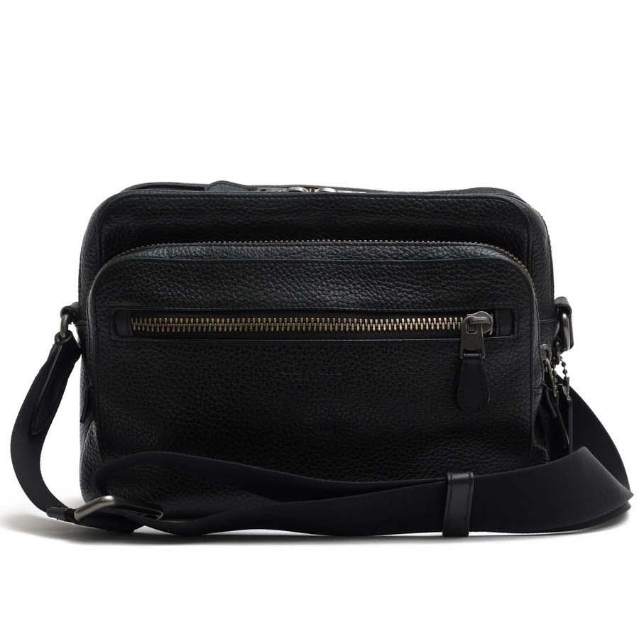 COACH 91484 West Camera Bag / コーチ カメラバッグ ペブルドレザー