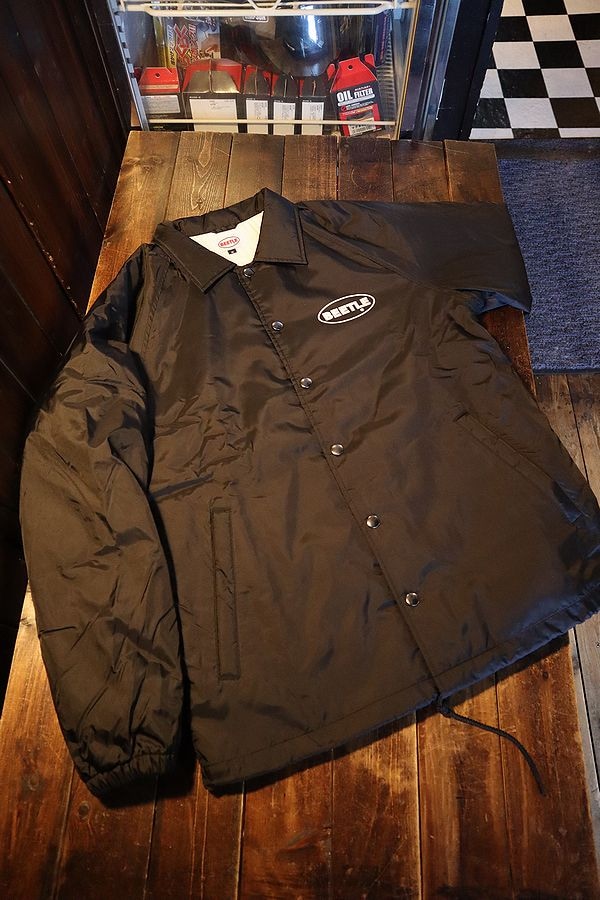 OCEAN BEETLE BEETLE QW Jacket コーチジャケット ブラック Mサイズ