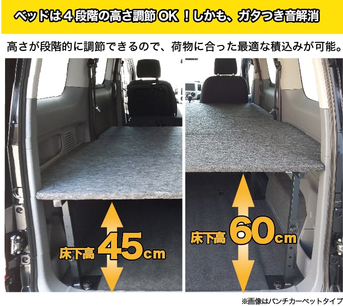 NV200 バネットワゴン ベッドキット プレミアムGX-2R 16X-2R 4分割