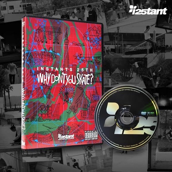 instant】INSTANTS 25TH スケートボード スケボー SKATEBOARD 映像 DVD