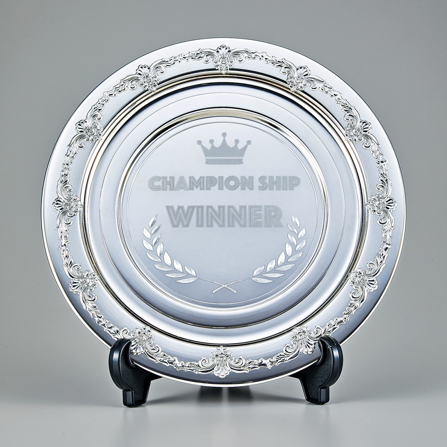 シルバーカップ（プレート皿型） JP-NW-4799 | ゴルフカップ