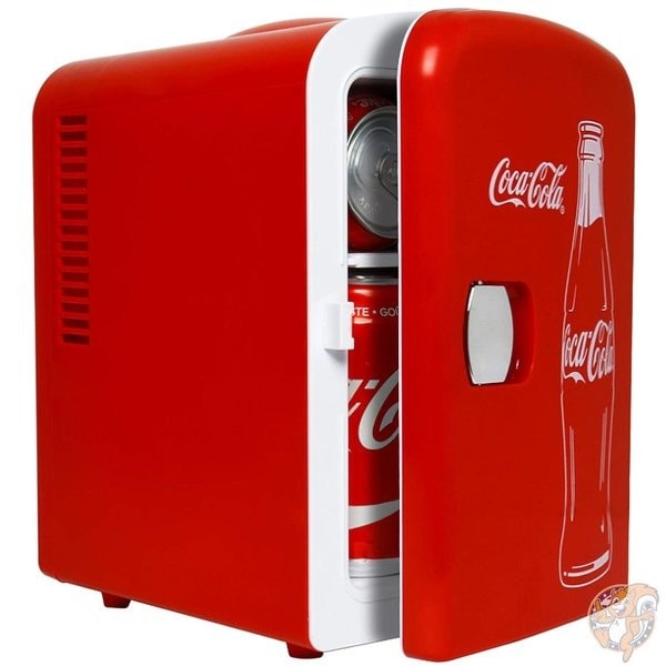 コカコーラ Coca-Cola ミニ冷蔵庫 6缶 クラシック 4L 持ち運び