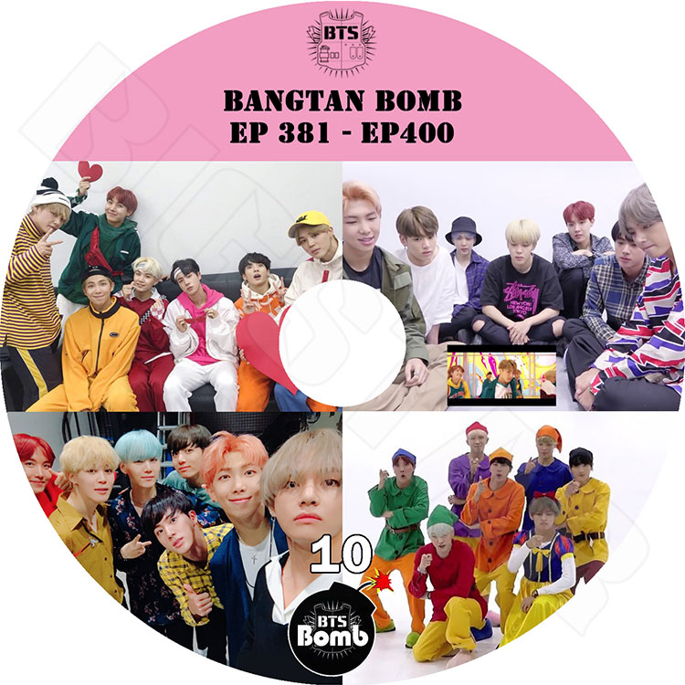 K-POP DVD】BTS BANGTAN BOMB 10(EP381-EP400)☆BTS爆弾☆【日本語字幕