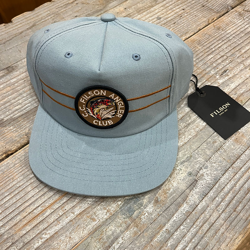 FILSON TRUCKER CAP ANGLER / トラッカー キャップ ライトブルー