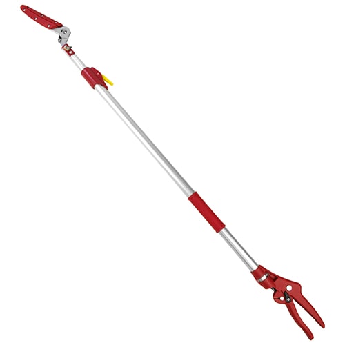 藤原産業 千吉 軽量伸縮高枝切鋏2段 刃長 SGLP-14 コンパクトな設計で