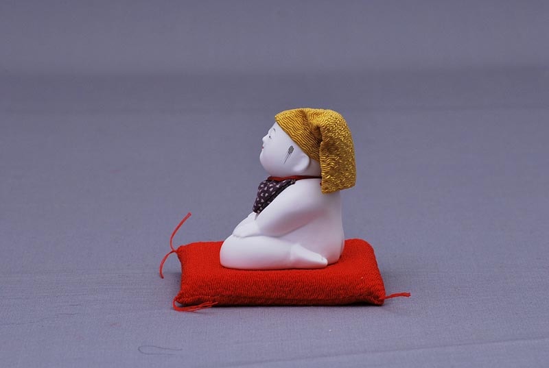 豆御所人形黄色の頭巾 | ちいさな幸せ | ひな人形、五月人形の幸一光