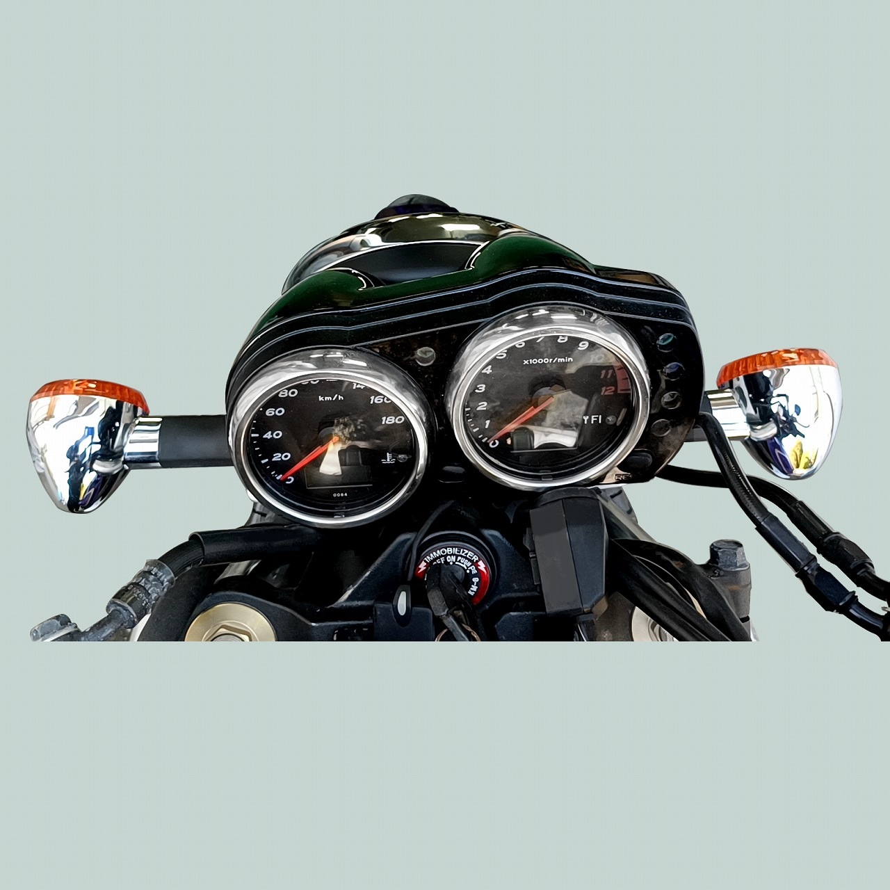 ZRX1200DAEG 新☆丸目ヘッドライトメーターカバーキット | Kawasaki